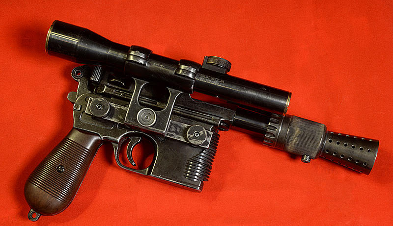 Illustration for article titled This May Be the Most Accurate Han Solo Blaster Replica Ever Created
